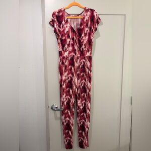Stylish Wrap Jumpsuit with Tie Waist